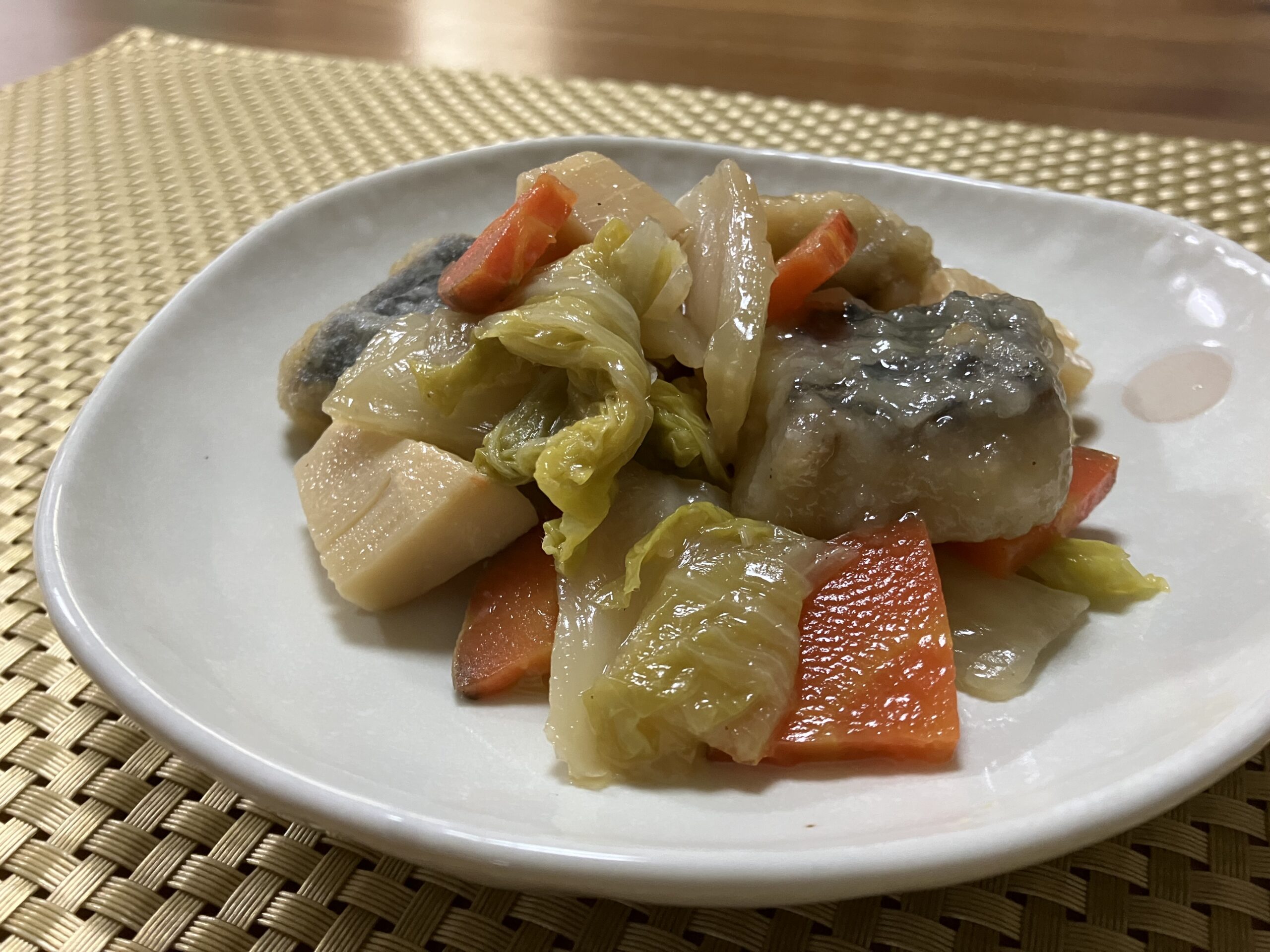 【はくさいと魚の中華煮のレシピ/作り方】