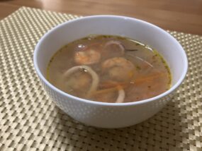 魚介類のスープ