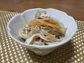 ツナともやしのソテー